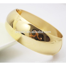 Real plating 18k gold bangle bracelets designs